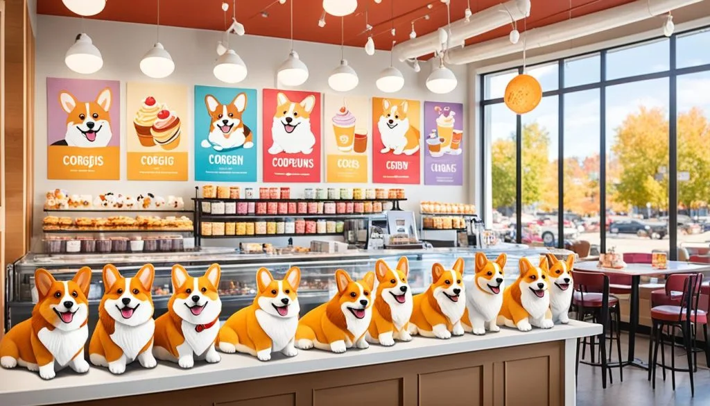 Corgi cafés
