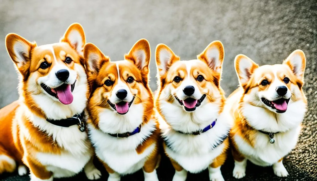 Corgi group dynamics