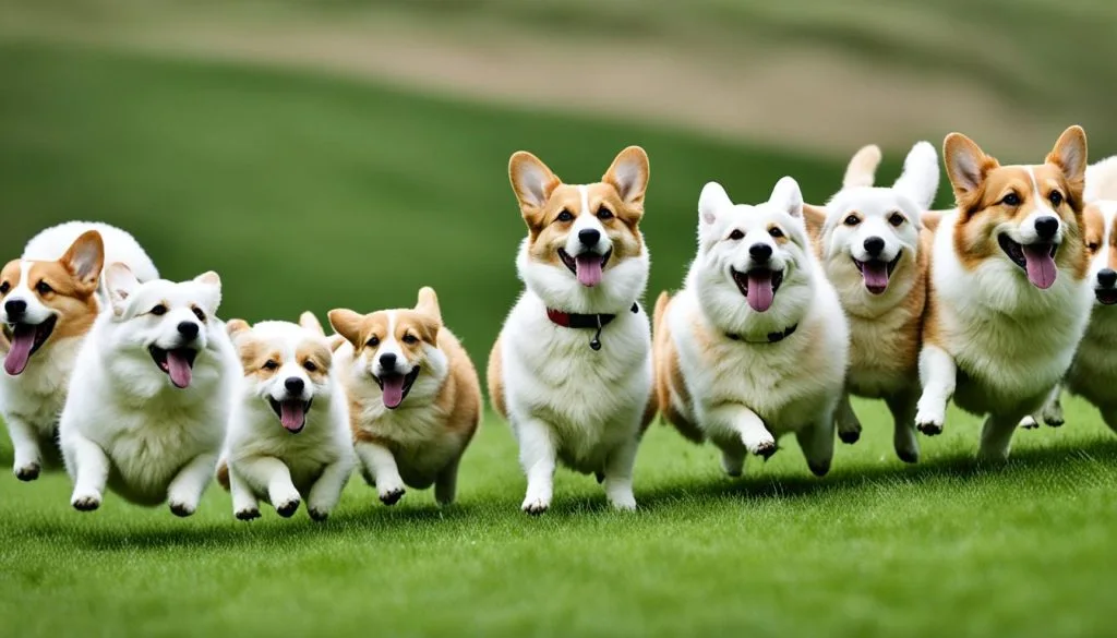 Corgi herding instincts
