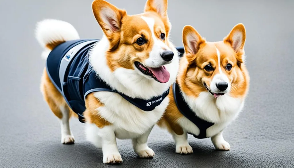 Corgi hip dysplasia