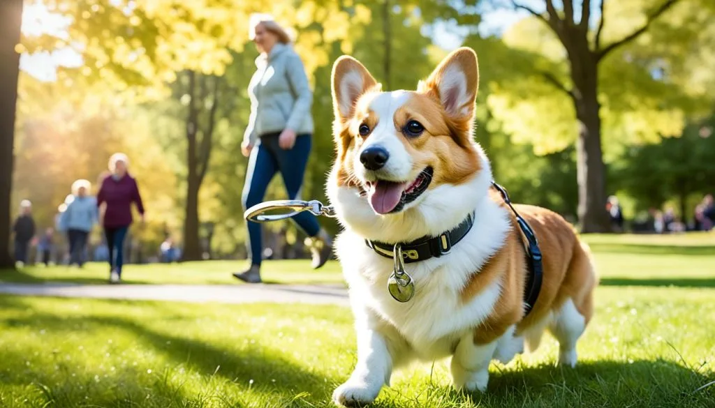Corgi in Senior Years