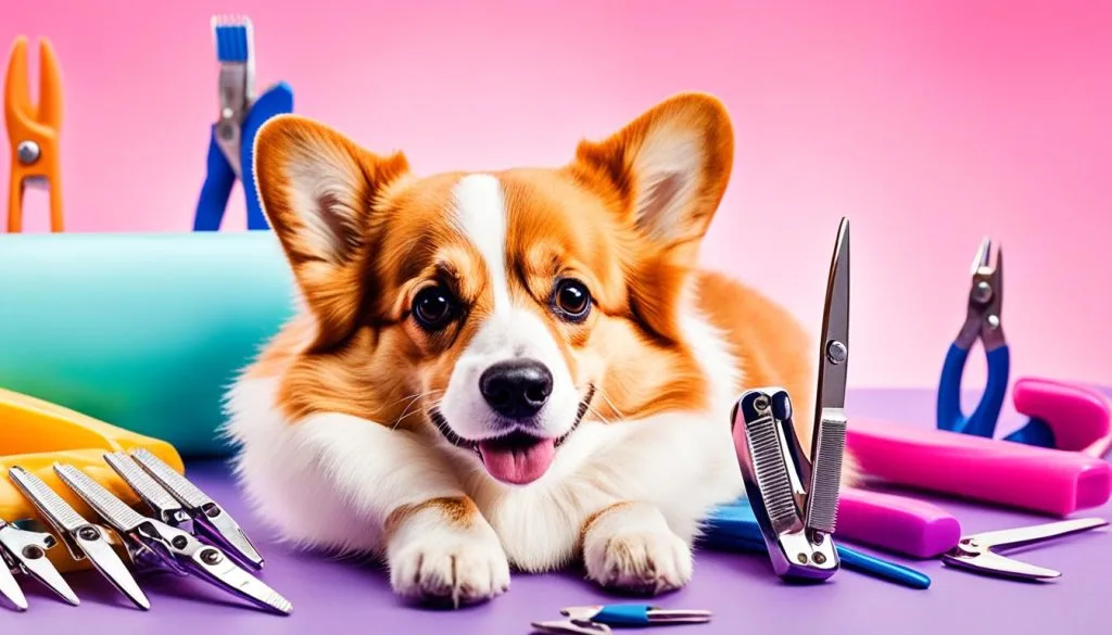 Corgi nail care