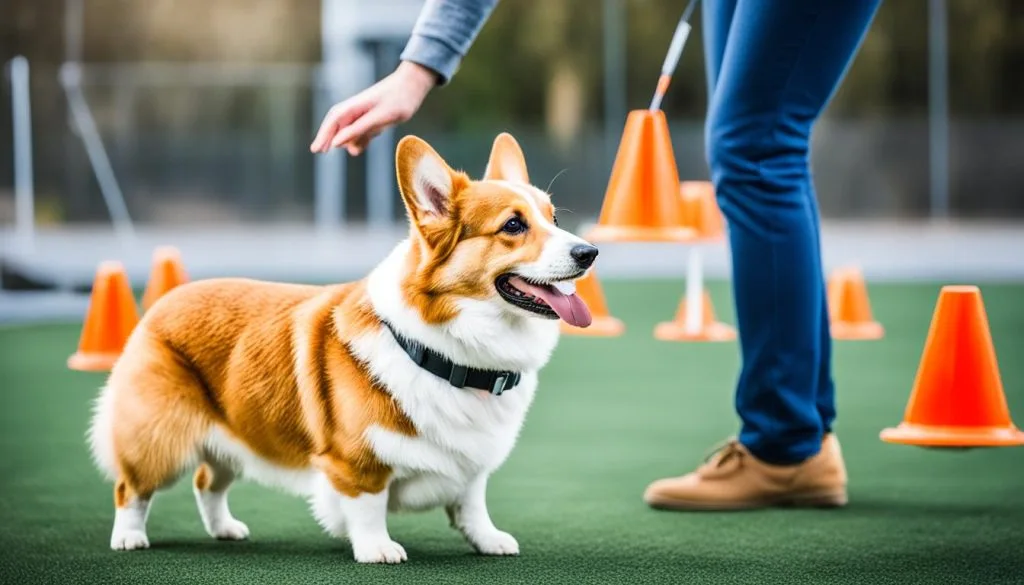 Corgi obedience training