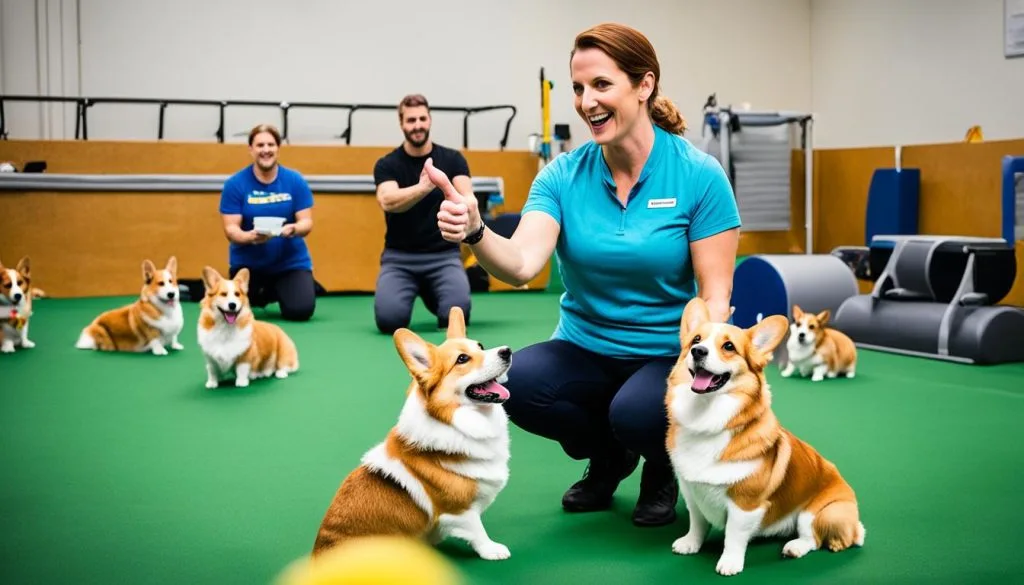 Corgi obedience training