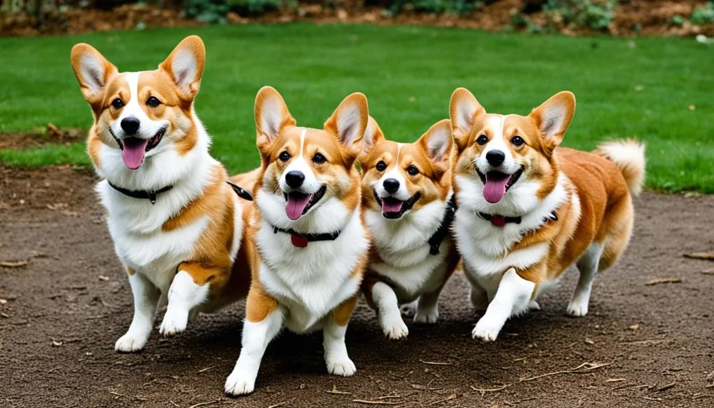 Corgi pack behavior
