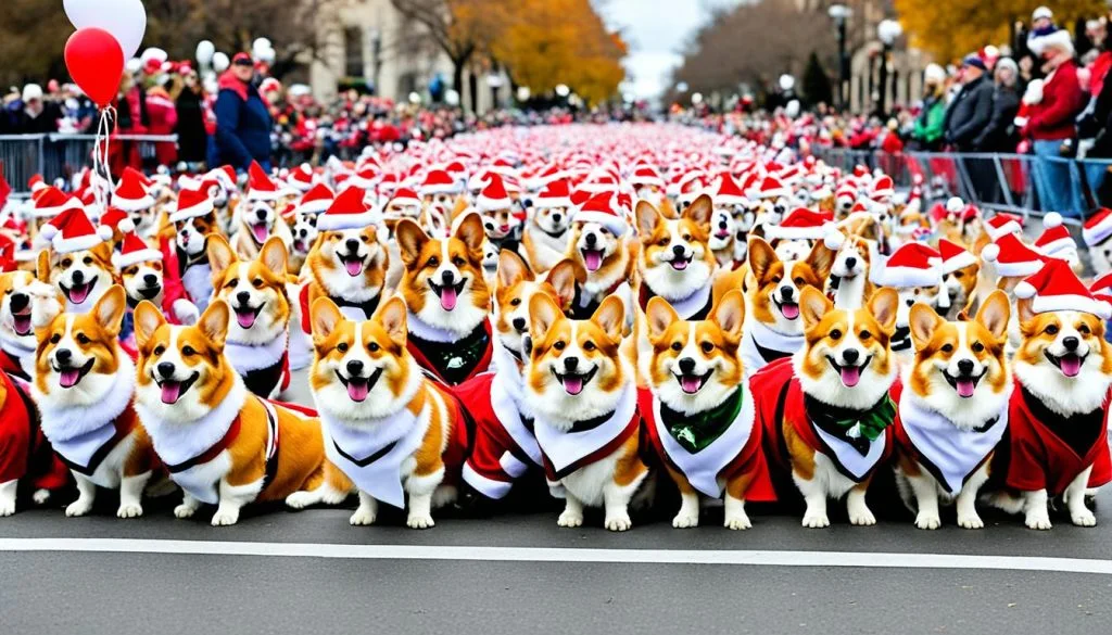 Corgi parade contests