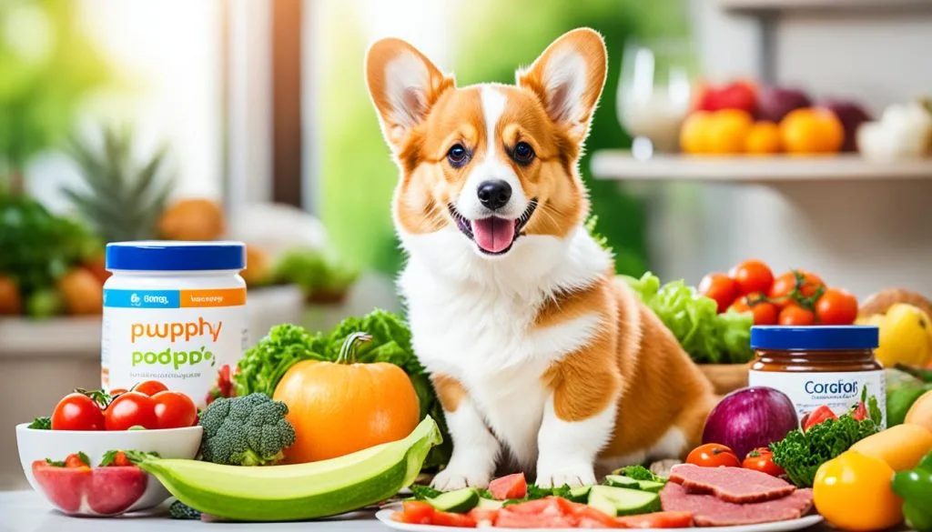 Corgi puppy diet