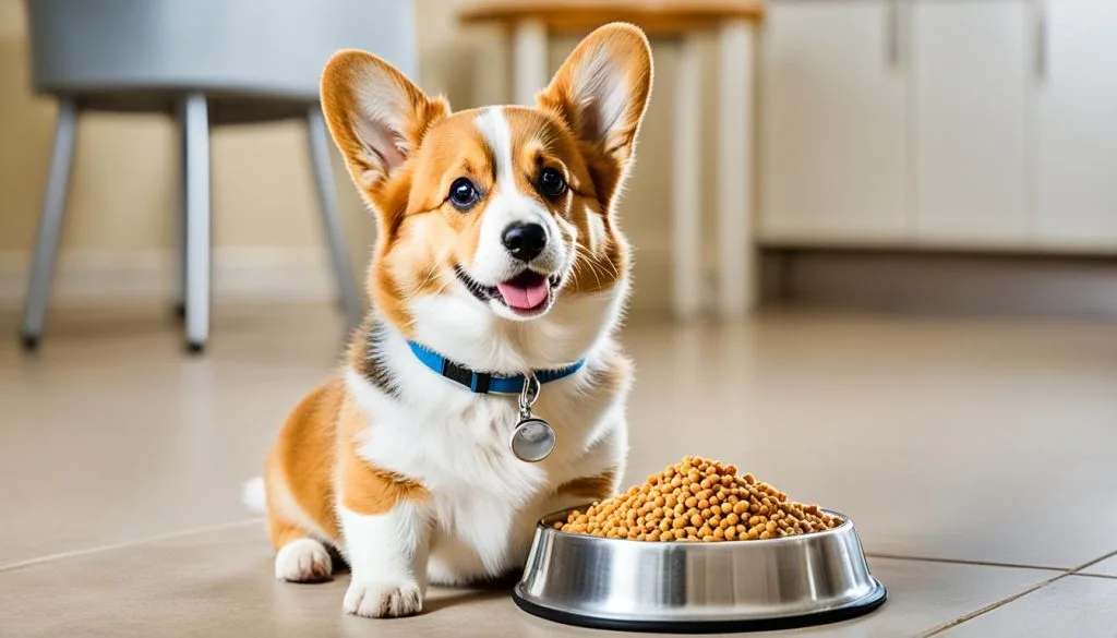 Corgi puppy feeding tips