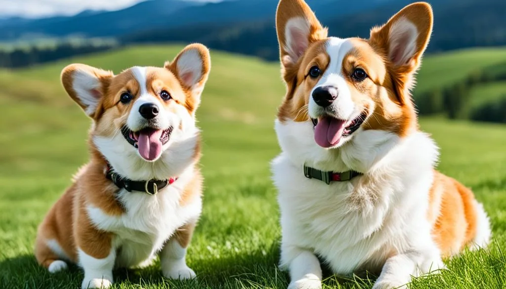 Corgi puppy maturity