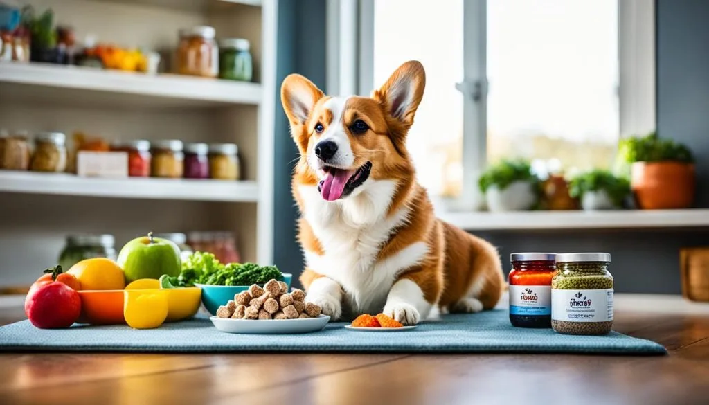 Corgi puppy nutrition