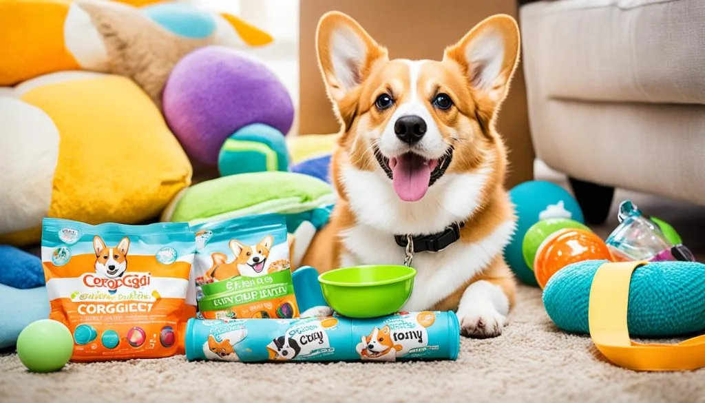 Corgi puppy supplies