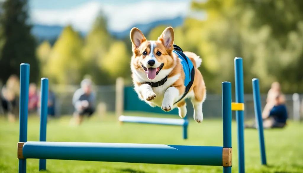 Corgi puppy training