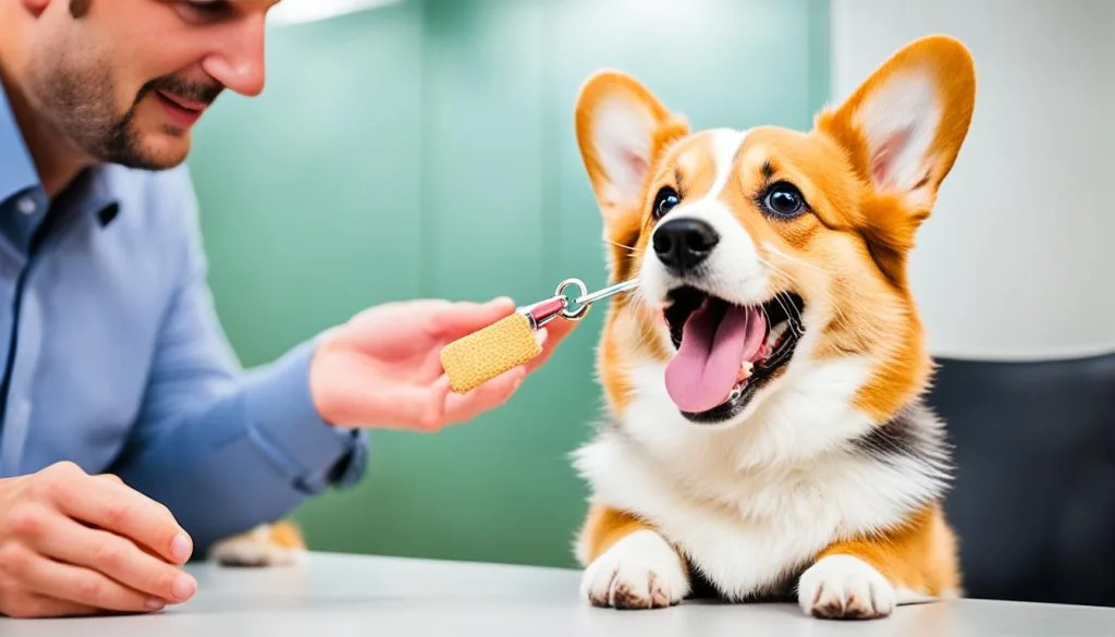 Corgi puppy training