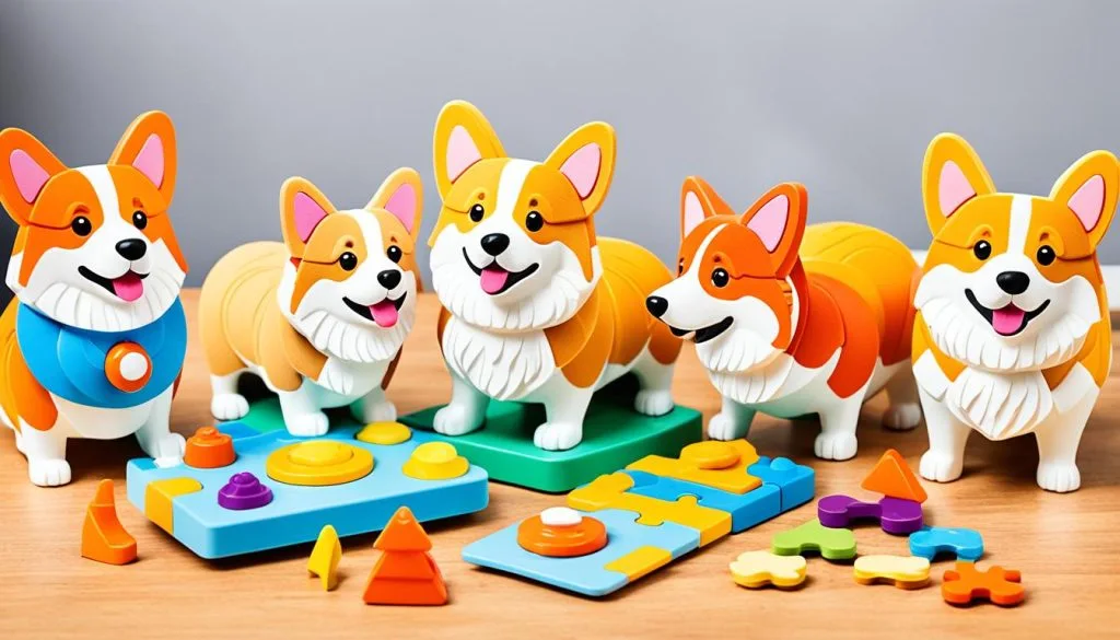 Corgi puzzle toys