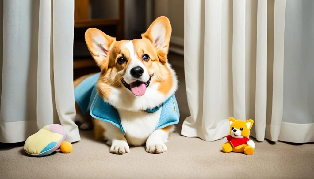 Corgi separation anxiety