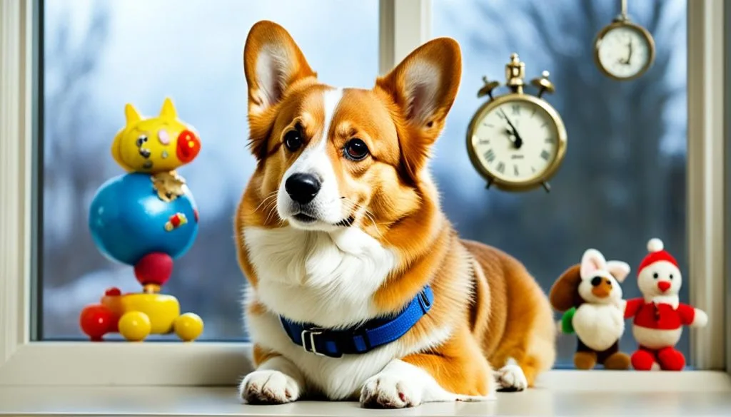 Corgi separation anxiety