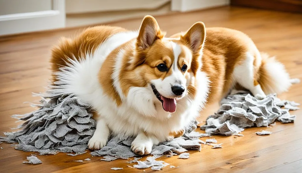 Corgi shedding