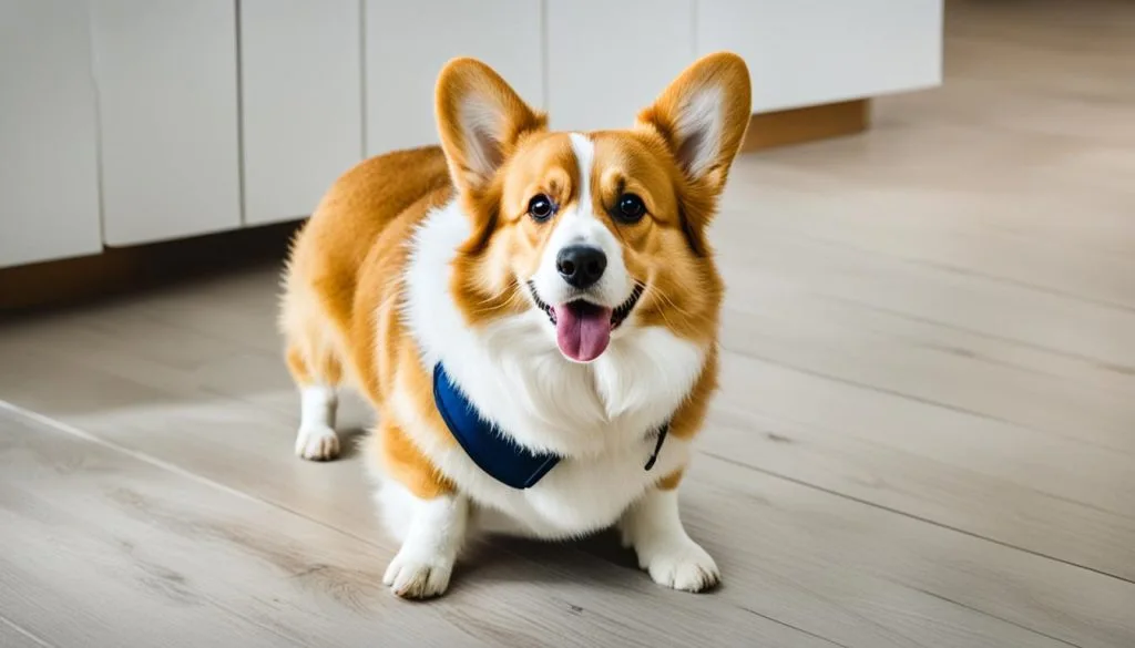 Corgi shedding