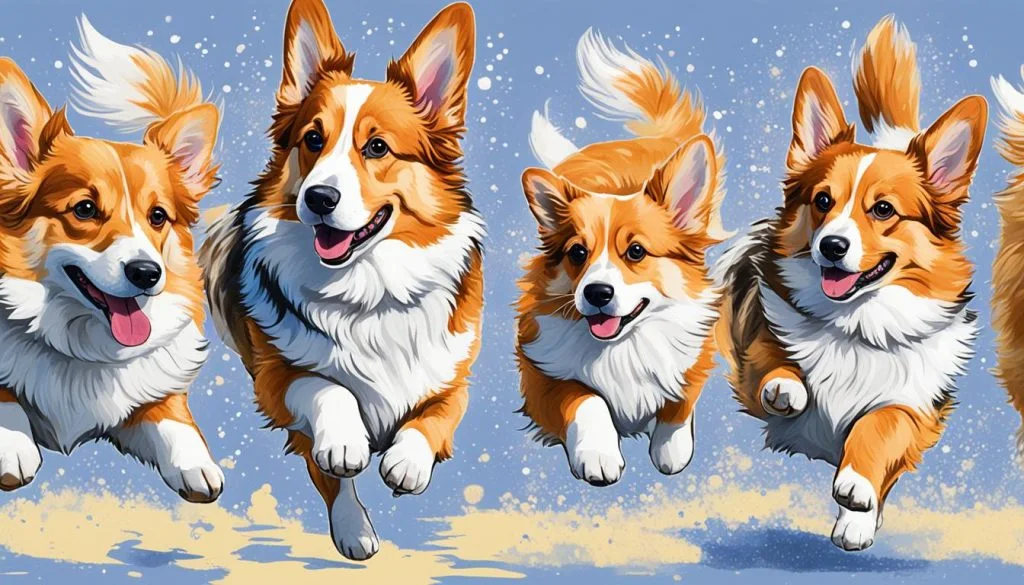 Corgi shedding