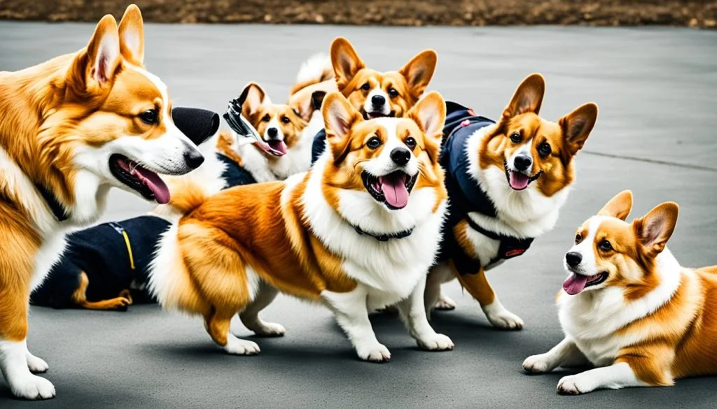 Corgi socialization challenges