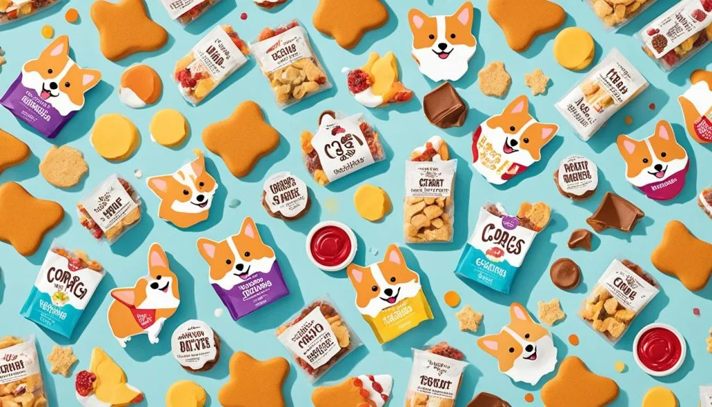 Corgi treats image