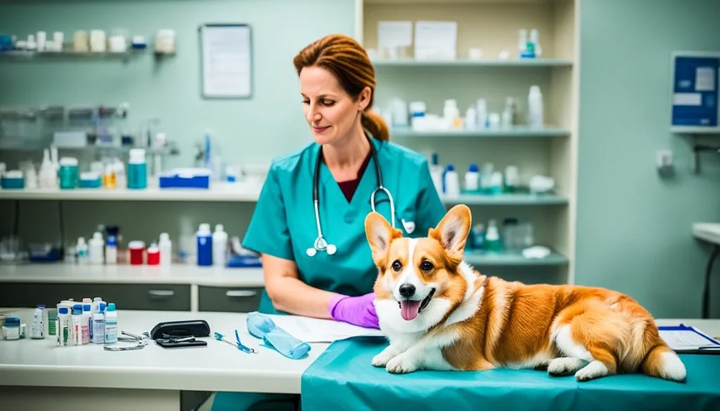 Corgi veterinary care