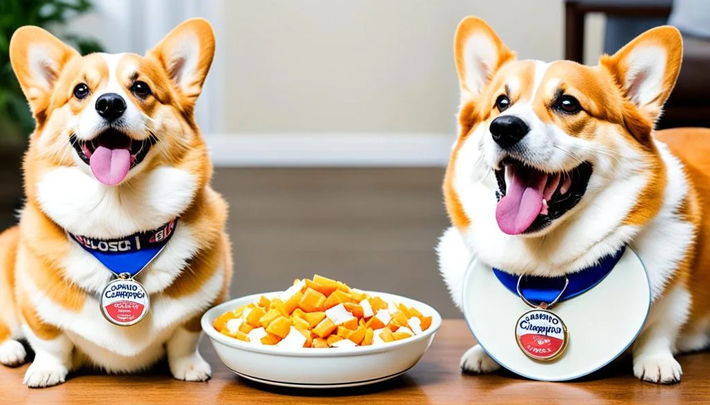 Corgi weight loss