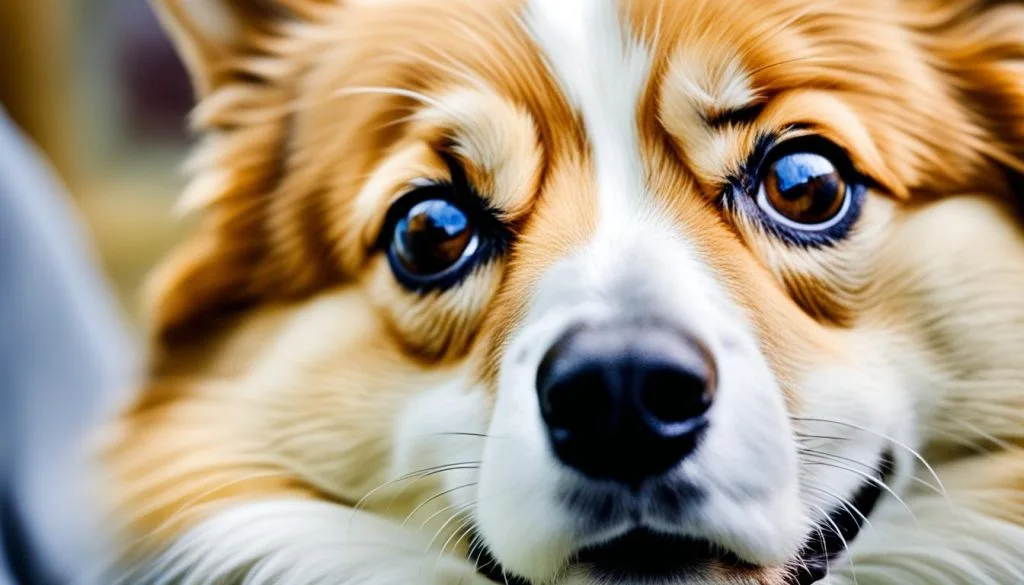 Corgi with Cataracts