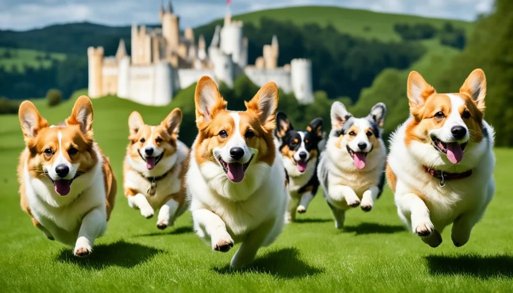 Corgis in history
