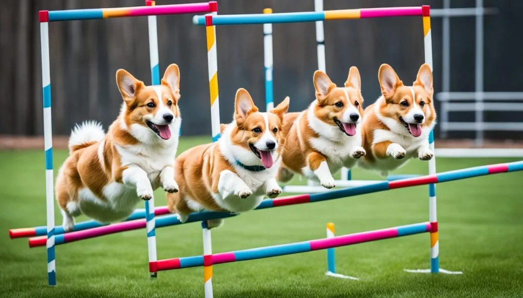 DIY Agility Course for Corgis