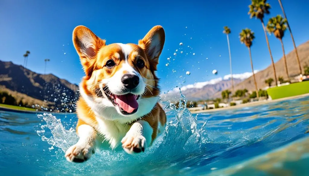 Dog Swimming