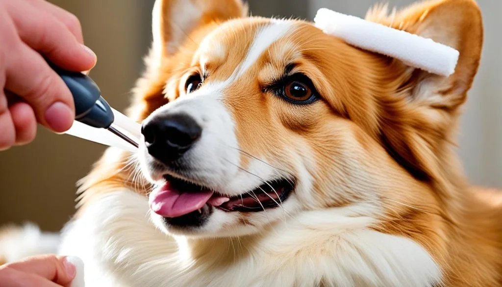 Ear Cleaning for Corgis