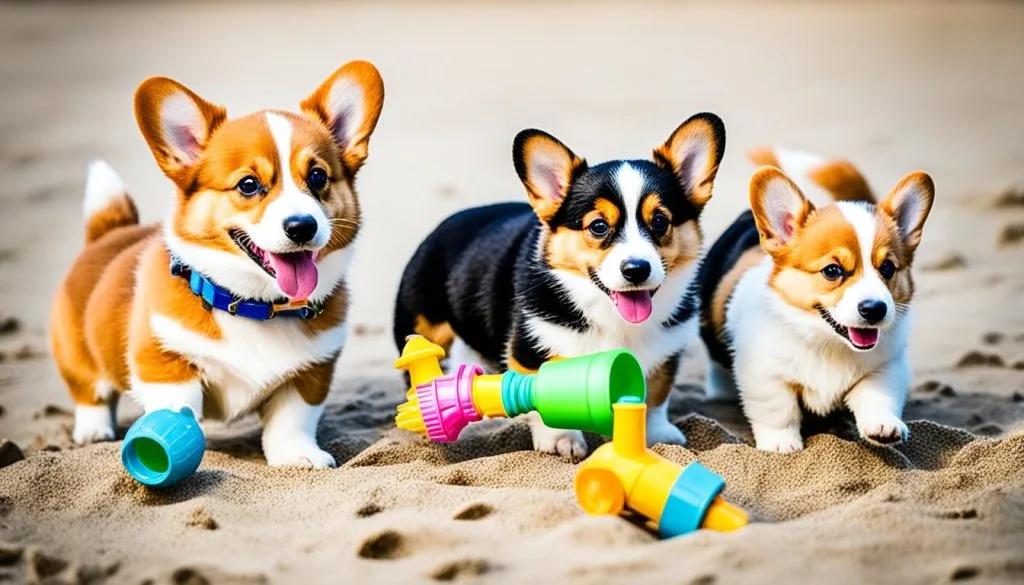 Early socialization for Corgis
