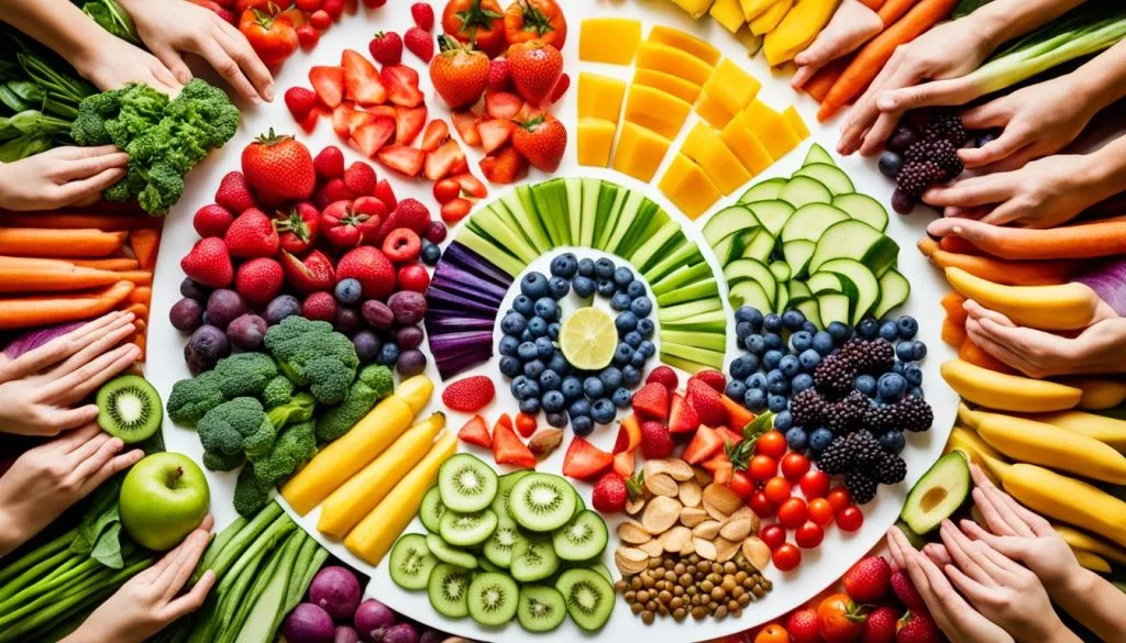 Eat a variety of healthy foods
