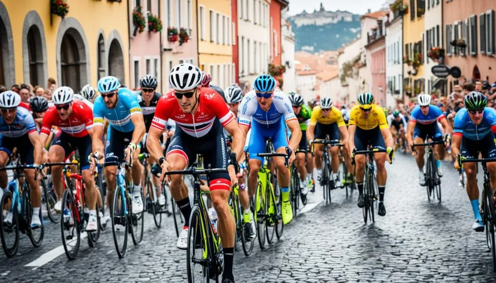 Elite men's road race