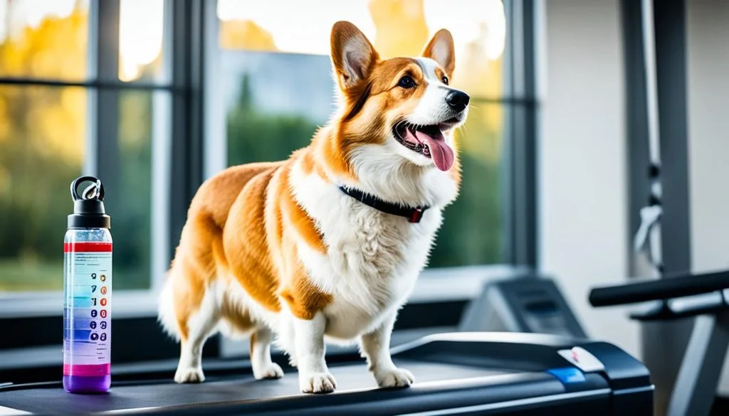 Exercise routine for senior corgis