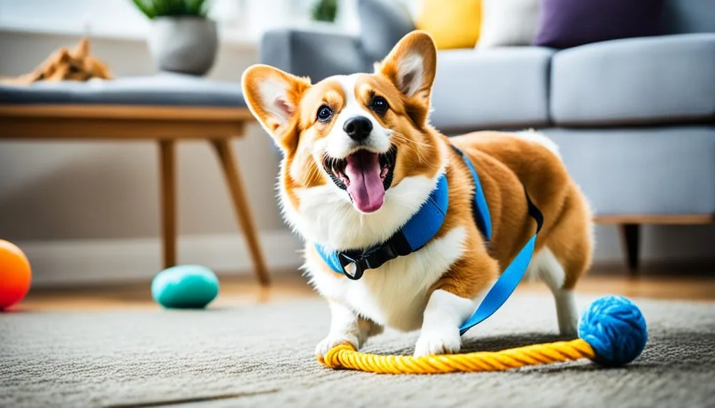 Fun exercises for Corgis