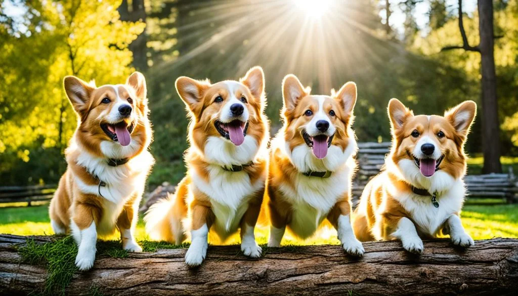 Golden Corgis