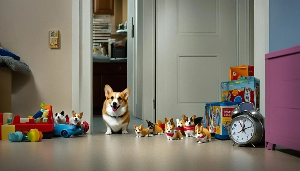 Gradual Departure and Return Techniques for Corgi Separation Anxiety