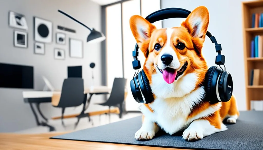 Managing Corgi sound anxiety
