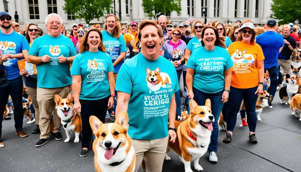 Organizing a Corgi Parade
