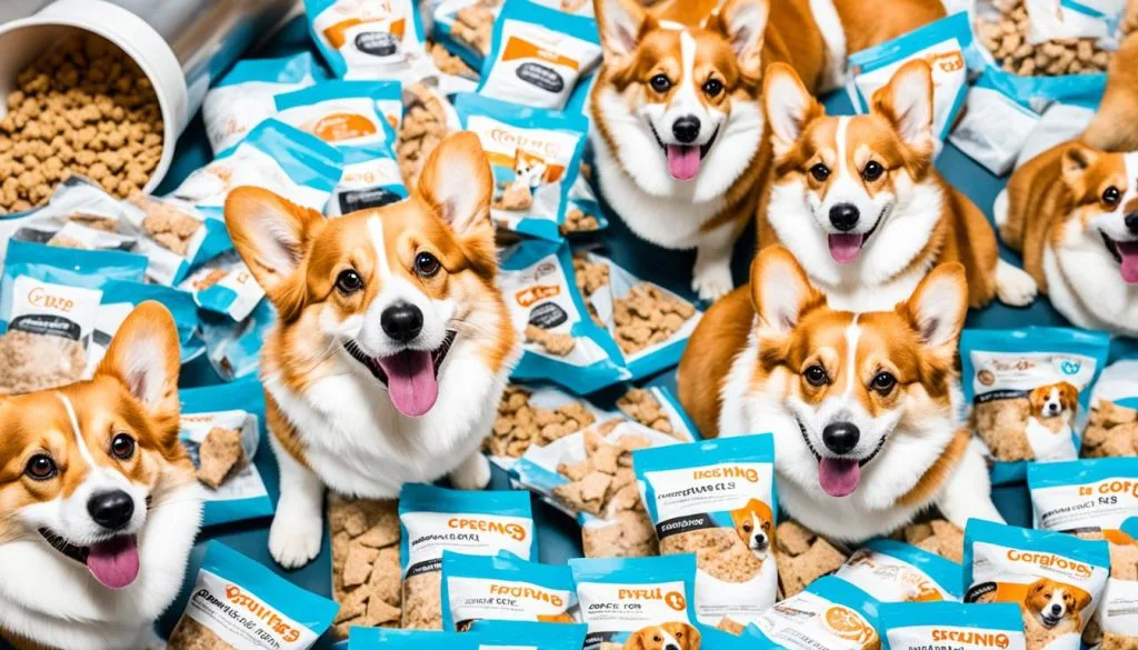 Overfeeding corgis