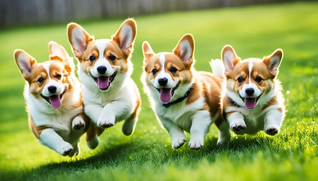 Pembroke Corgi socialization