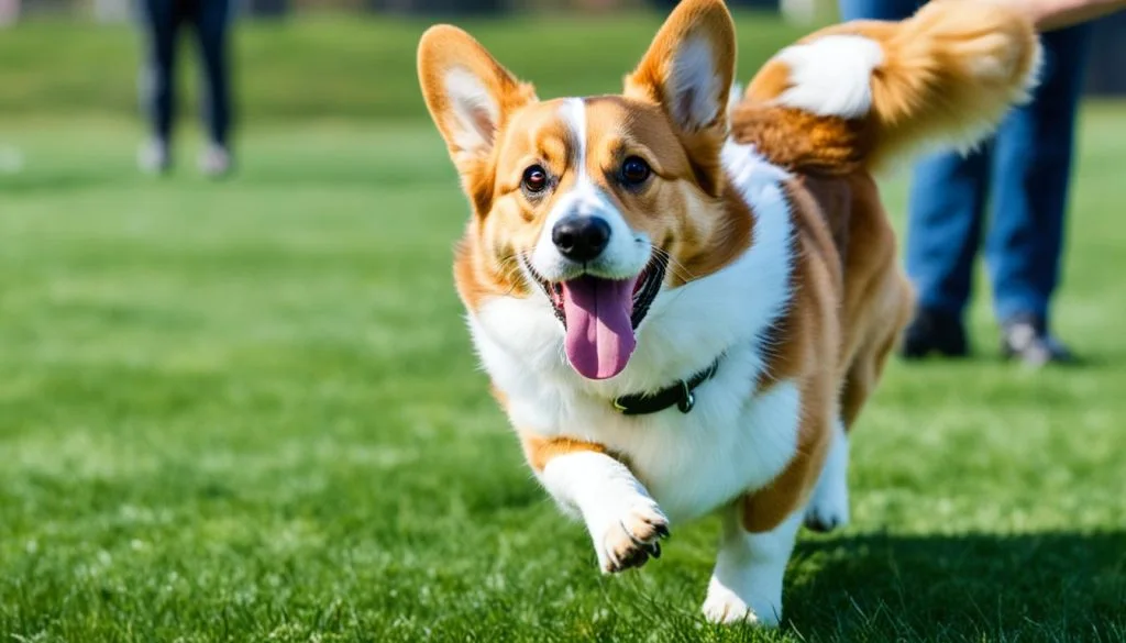 Pembroke Welsh Corgi training