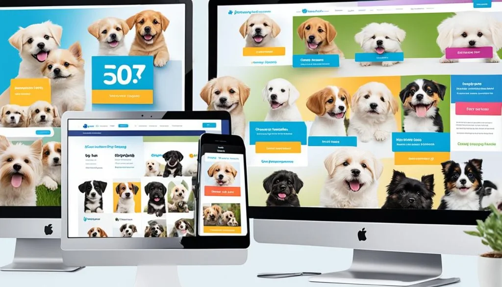 Pet adoption websites