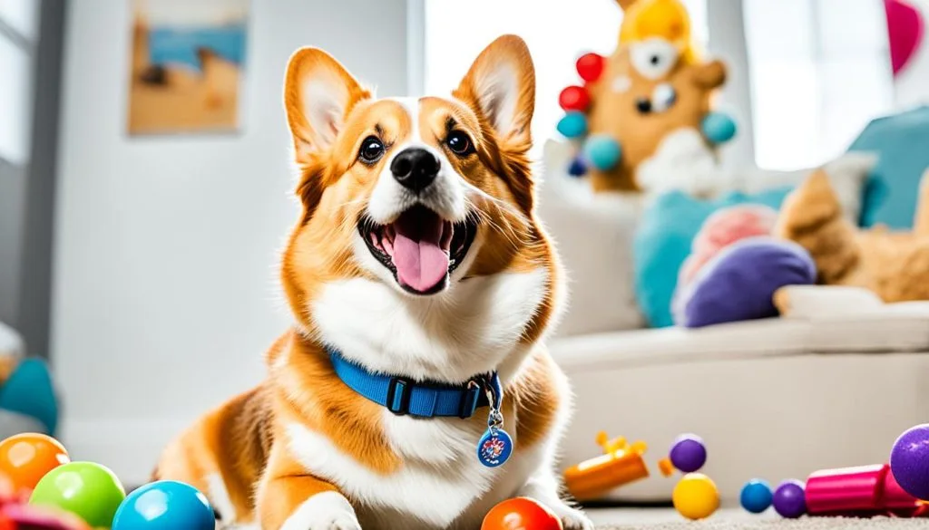 Positive reinforcement for Corgis