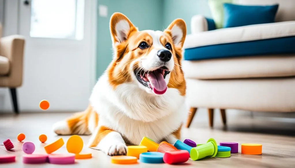 Positive reinforcement training for Corgi aggression
