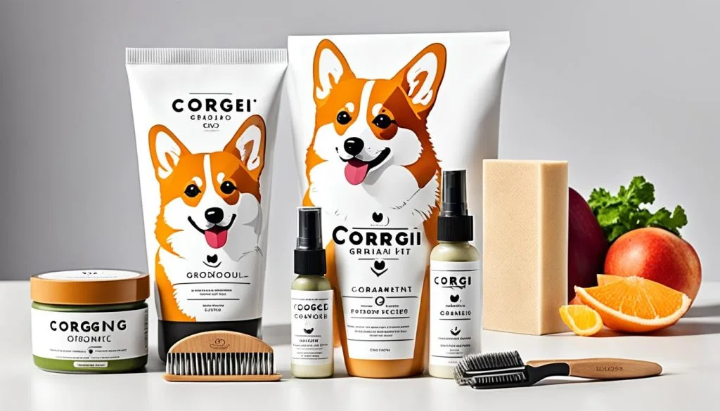 Premium Corgi grooming supplies