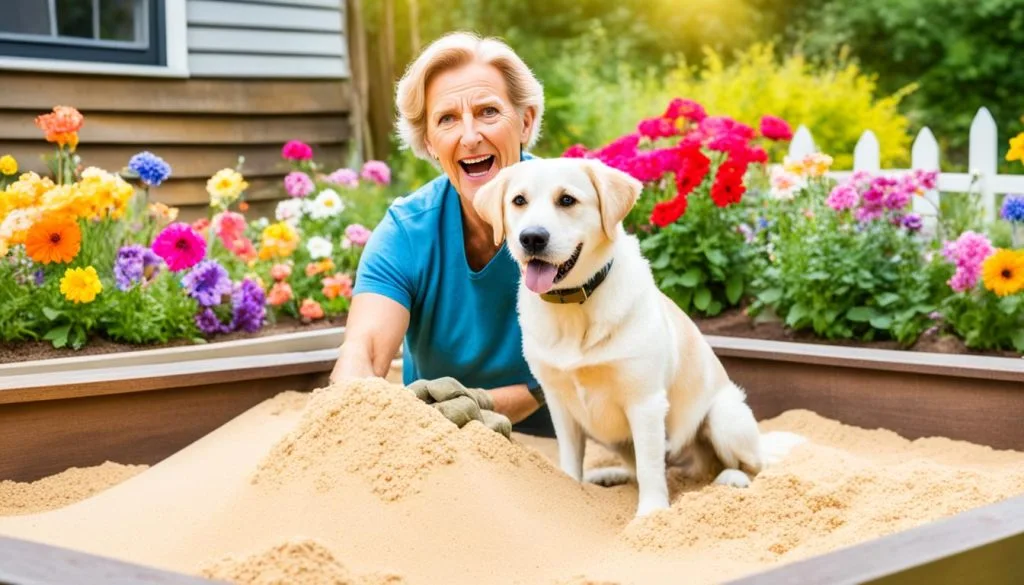 Prevent dog from digging