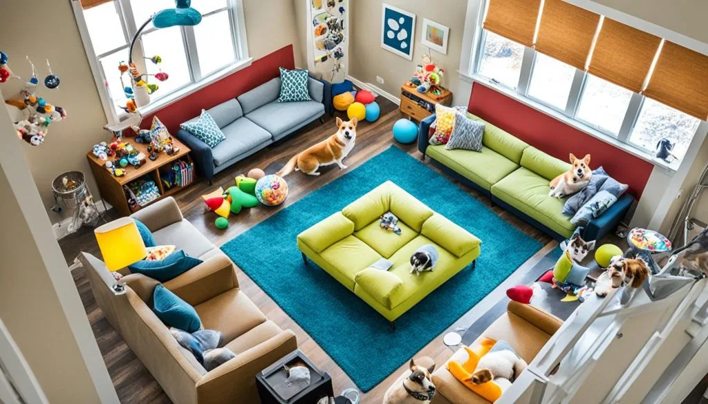 Private areas for pets